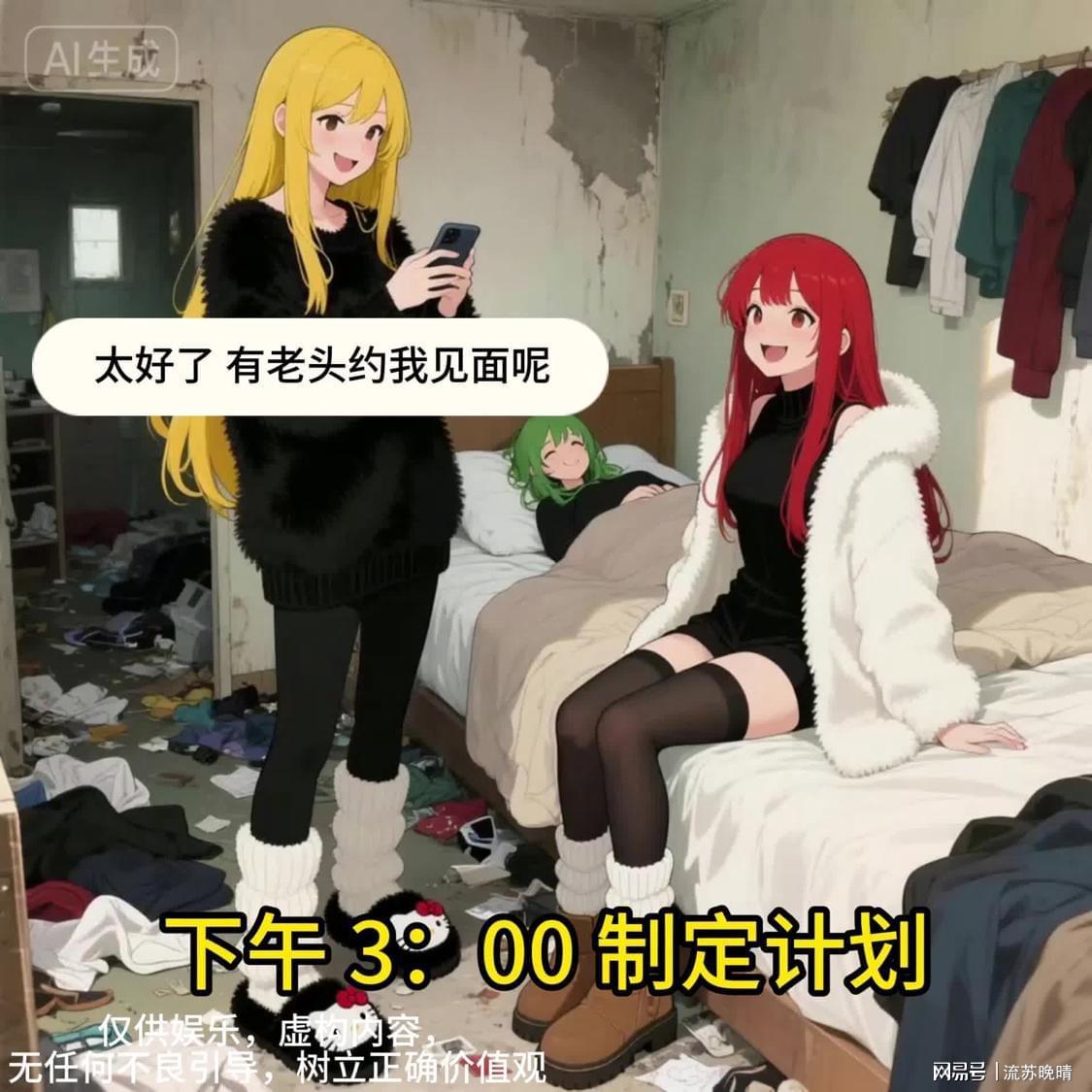 彩经网彩票走势图大全-“崩老头”现象：00后如何收割中年男性